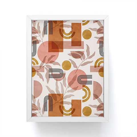 Marta Barragan Camarasa Modern geometric pattern Framed Mini Art Print