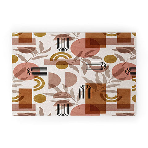 Marta Barragan Camarasa Modern geometric pattern Welcome Mat