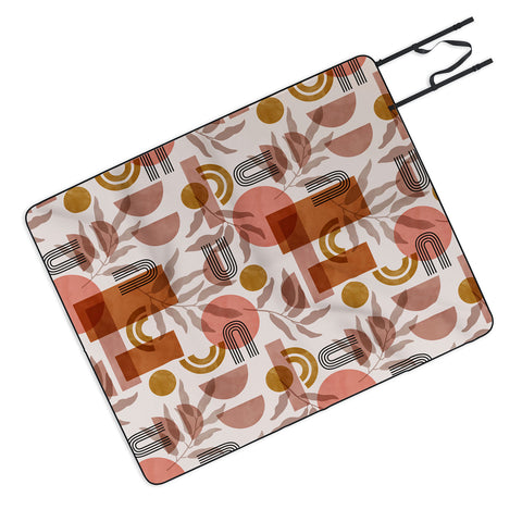Marta Barragan Camarasa Modern geometric pattern Picnic Blanket