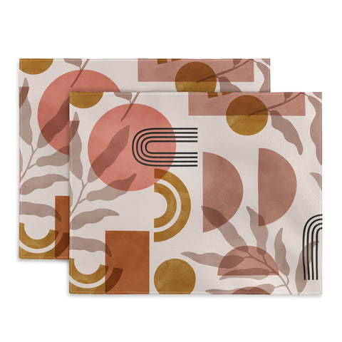 Marta Barragan Camarasa Modern geometric pattern Placemat