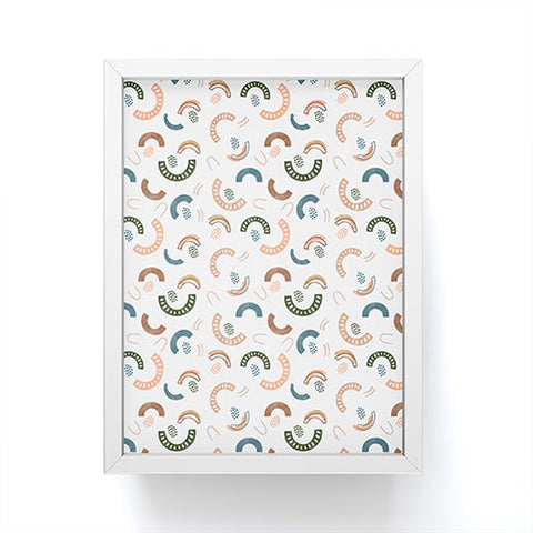 Marta Barragan Camarasa Modern geometric shapes 063 Framed Mini Art Print
