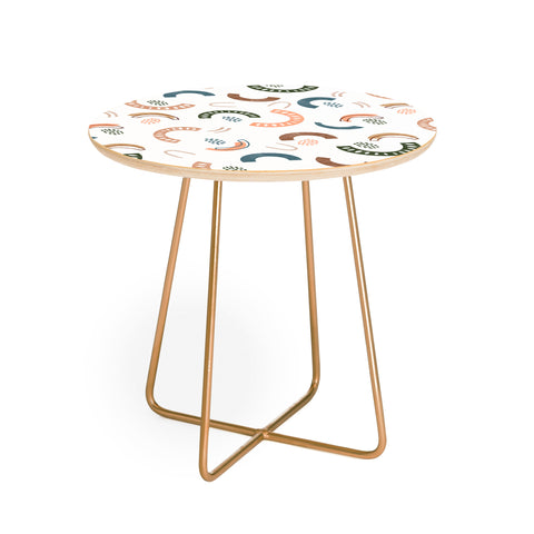 Marta Barragan Camarasa Modern geometric shapes 063 Round Side Table