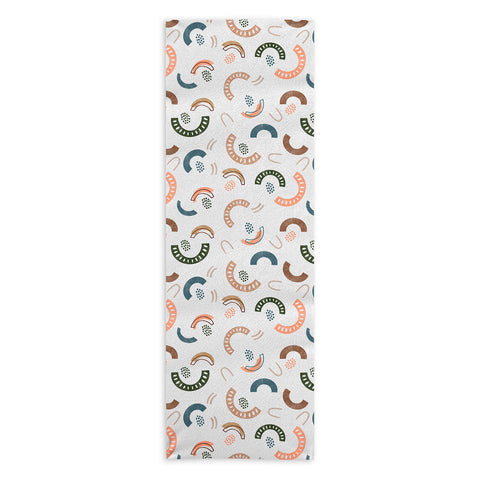 Marta Barragan Camarasa Modern geometric shapes 063 Yoga Towel