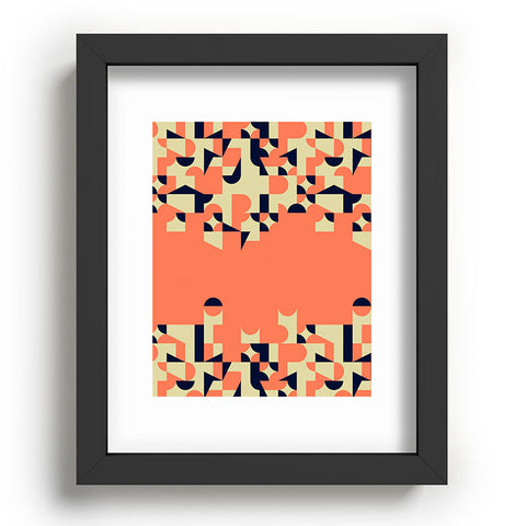 Marta Barragan Camarasa Modern geometric waterfall Recessed Framing Rectangle