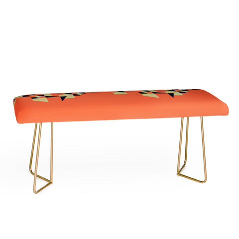 Marta Barragan Camarasa Modern geometric waterfall Bench