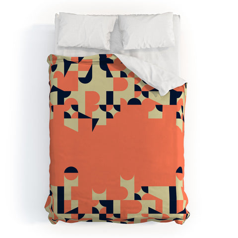 Marta Barragan Camarasa Modern geometric waterfall Duvet Cover