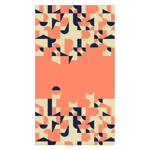 Marta Barragan Camarasa Modern geometric waterfall Tablecloth