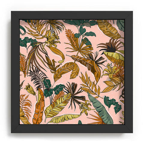Marta Barragan Camarasa Modern jungle paradise Recessed Framing Square