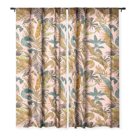 Marta Barragan Camarasa Modern jungle paradise Sheer Non Repeat