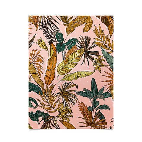 Marta Barragan Camarasa Modern jungle paradise Poster
