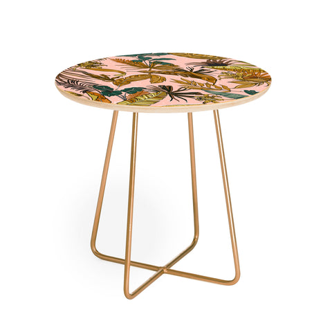 Marta Barragan Camarasa Modern jungle paradise Round Side Table