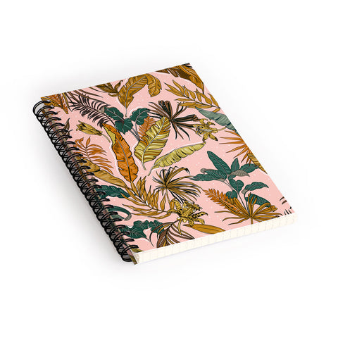 Marta Barragan Camarasa Modern jungle paradise Spiral Notebook