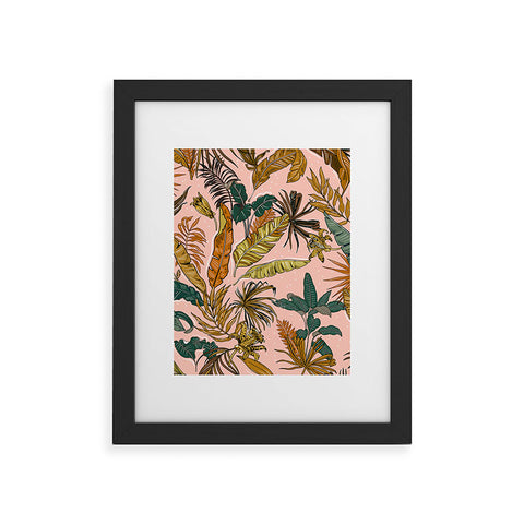Marta Barragan Camarasa Modern jungle paradise Framed Art Print