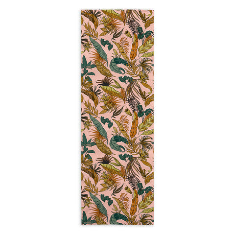 Marta Barragan Camarasa Modern jungle paradise Yoga Towel