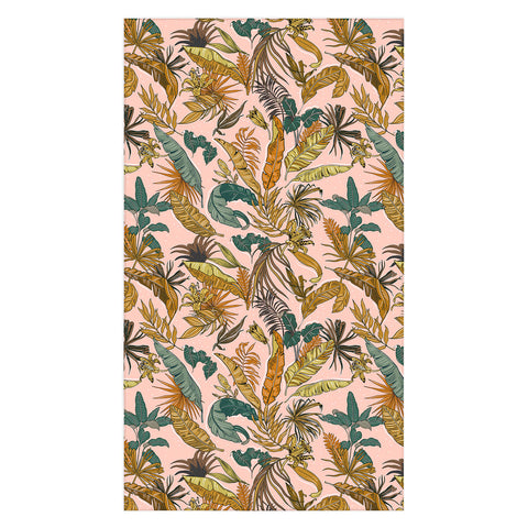 Marta Barragan Camarasa Modern jungle paradise Tablecloth