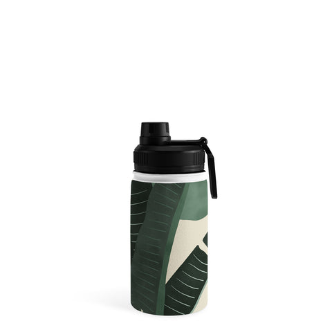 Marta Barragan Camarasa Modern jungle shapes Water Bottle
