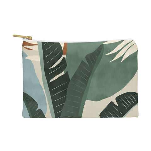 Marta Barragan Camarasa Modern jungle shapes Pouch