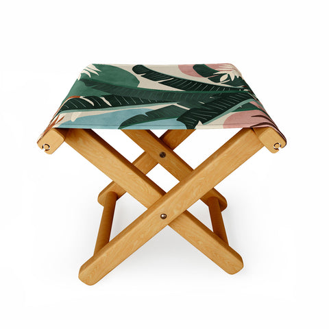 Marta Barragan Camarasa Modern jungle shapes Folding Stool