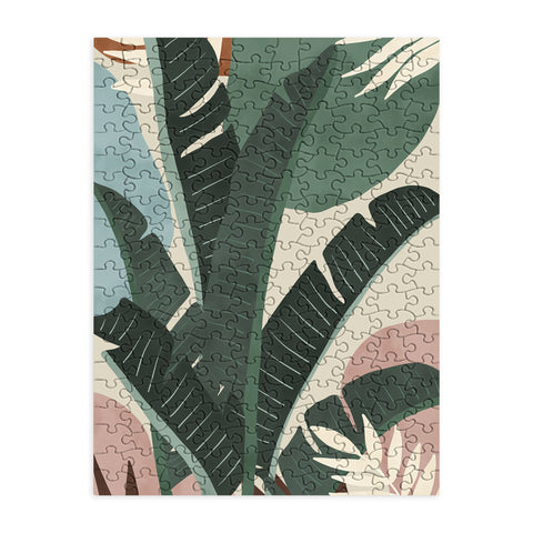 Marta Barragan Camarasa Modern jungle shapes Puzzle