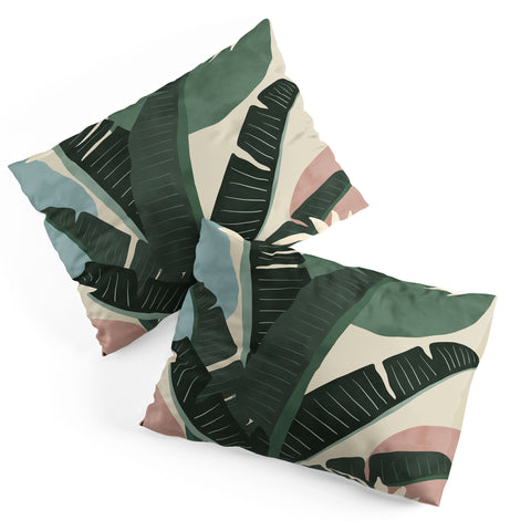 Marta Barragan Camarasa Modern jungle shapes Pillow Shams