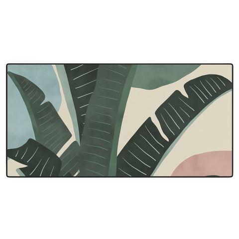 Marta Barragan Camarasa Modern jungle shapes Desk Mat
