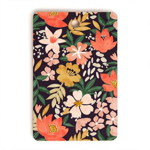 Marta Barragan Camarasa Modern meadow blooming Cutting Board Rectangle