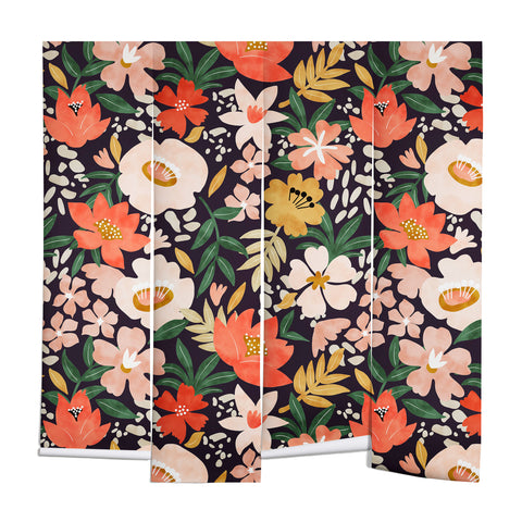 Marta Barragan Camarasa Modern meadow blooming Wall Mural