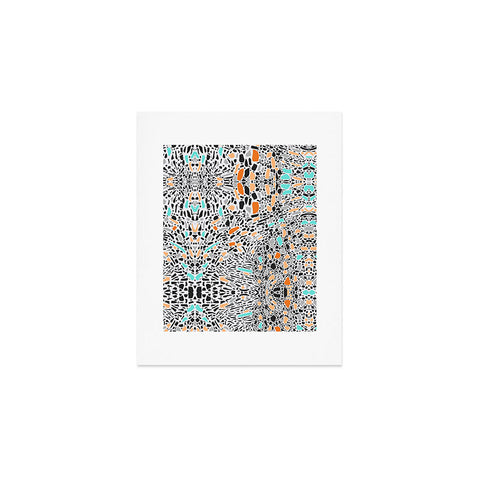Marta Barragan Camarasa Modern mosaic terrazzo Art Print