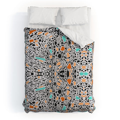 Marta Barragan Camarasa Modern mosaic terrazzo Comforter