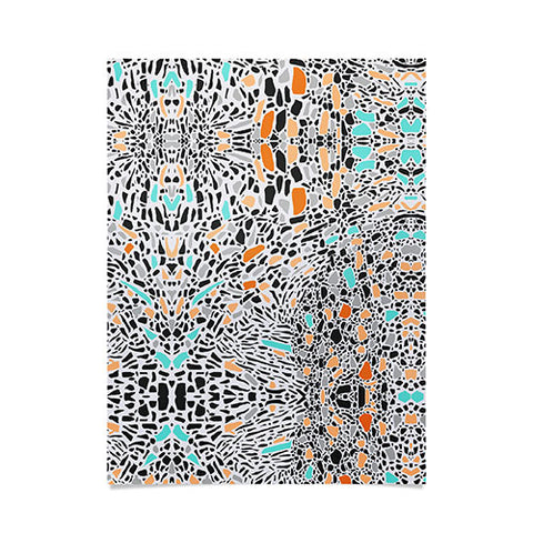 Marta Barragan Camarasa Modern mosaic terrazzo Poster