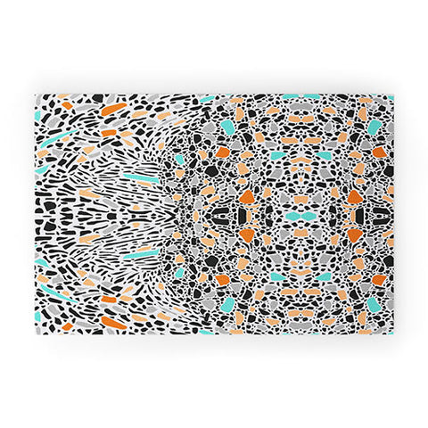 Marta Barragan Camarasa Modern mosaic terrazzo Welcome Mat