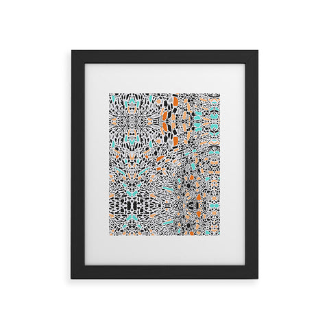 Marta Barragan Camarasa Modern mosaic terrazzo Framed Art Print