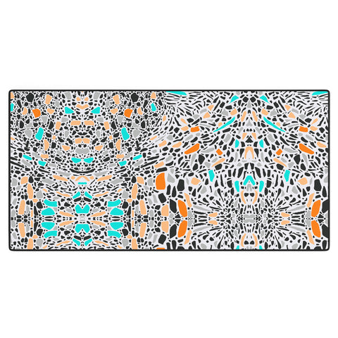 Marta Barragan Camarasa Modern mosaic terrazzo Desk Mat