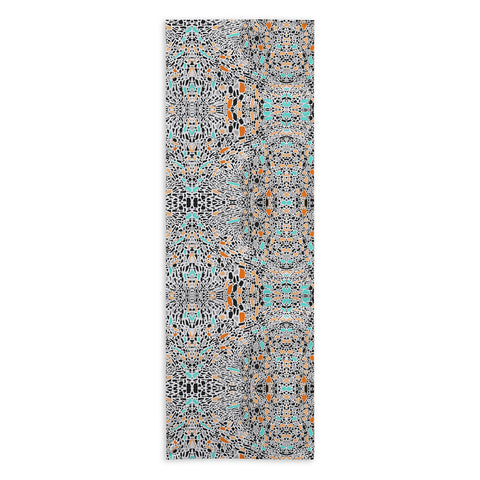 Marta Barragan Camarasa Modern mosaic terrazzo Yoga Towel