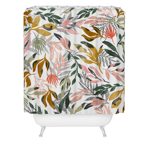 Marta Barragan Camarasa Modern Nature JL Shower Curtain