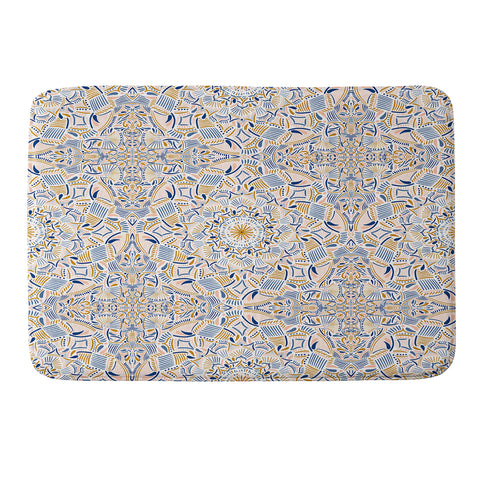 Marta Barragan Camarasa Modern nomad 01 Memory Foam Bath Mat