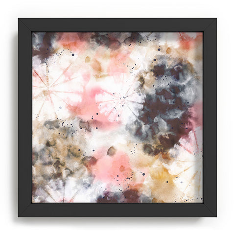 Marta Barragan Camarasa Modern pastel tie dye Recessed Framing Square