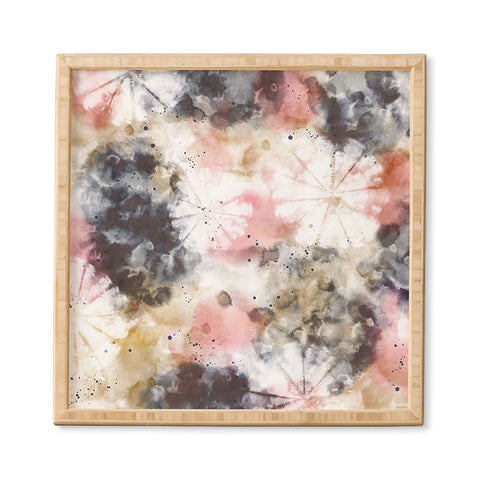 Marta Barragan Camarasa Modern pastel tie dye Framed Wall Art