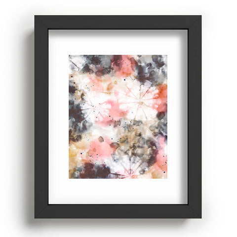 Marta Barragan Camarasa Modern pastel tie dye Recessed Framing Rectangle