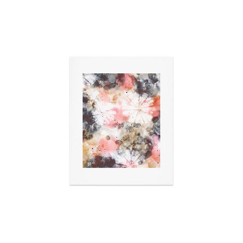 Marta Barragan Camarasa Modern pastel tie dye Art Print