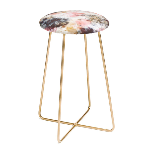 Marta Barragan Camarasa Modern pastel tie dye Counter Stool