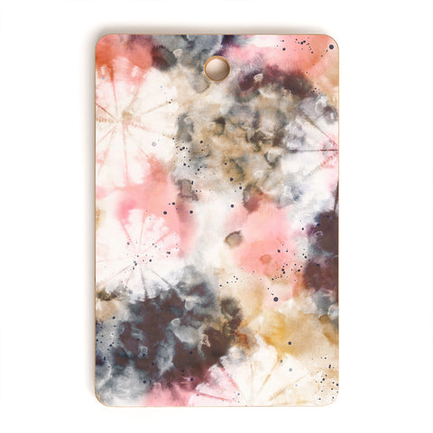 Marta Barragan Camarasa Modern pastel tie dye Cutting Board Rectangle