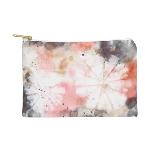 Marta Barragan Camarasa Modern pastel tie dye Pouch