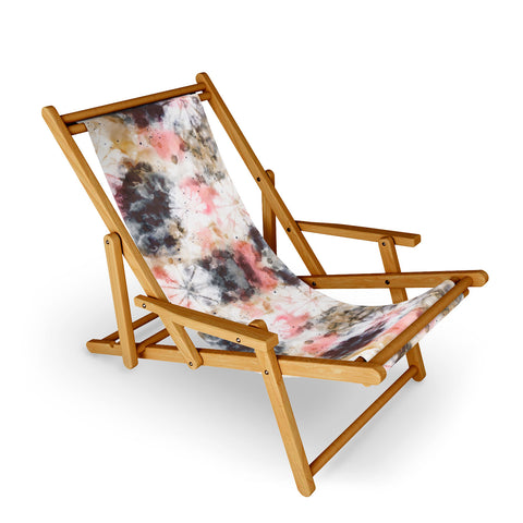 Marta Barragan Camarasa Modern pastel tie dye Sling Chair
