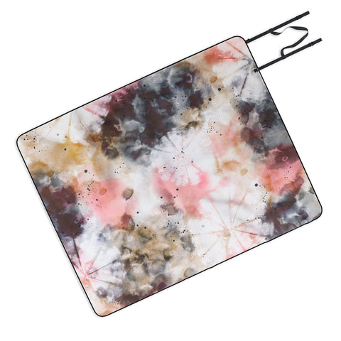 Marta Barragan Camarasa Modern pastel tie dye Picnic Blanket