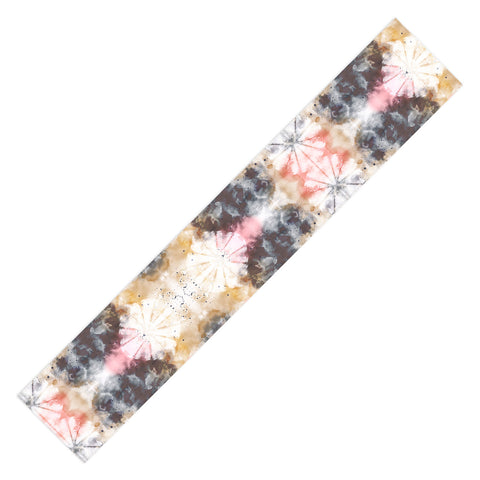 Marta Barragan Camarasa Modern pastel tie dye Table Runner