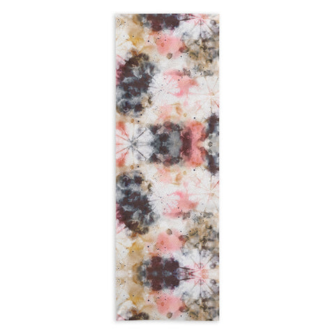 Marta Barragan Camarasa Modern pastel tie dye Yoga Towel