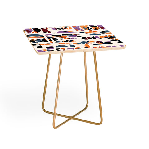 Marta Barragan Camarasa Modern pattern shapes in forms Side Table