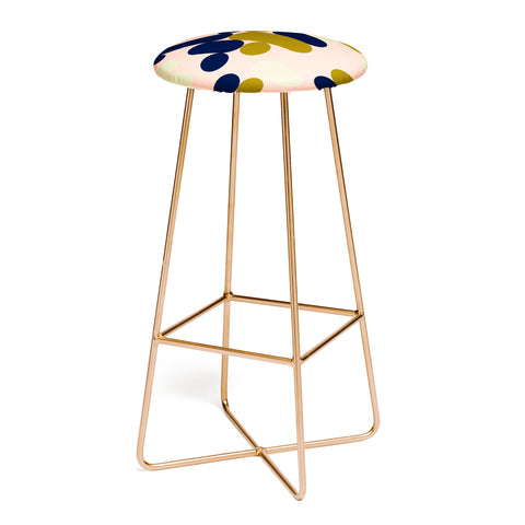 Marta Barragan Camarasa Modern pink geometry Bar Stool