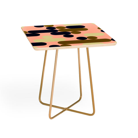 Marta Barragan Camarasa Modern pink geometry Side Table
